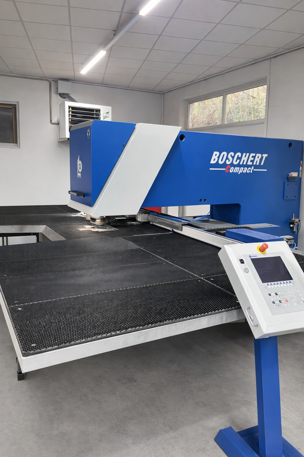 Hydraulische Stanzmaschine Boschert Compact 1250 Rotation